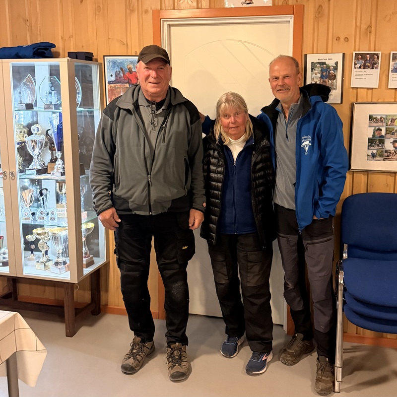 Vinnande lag i Vårcupen:
Ronny, MayBritt, Göran T